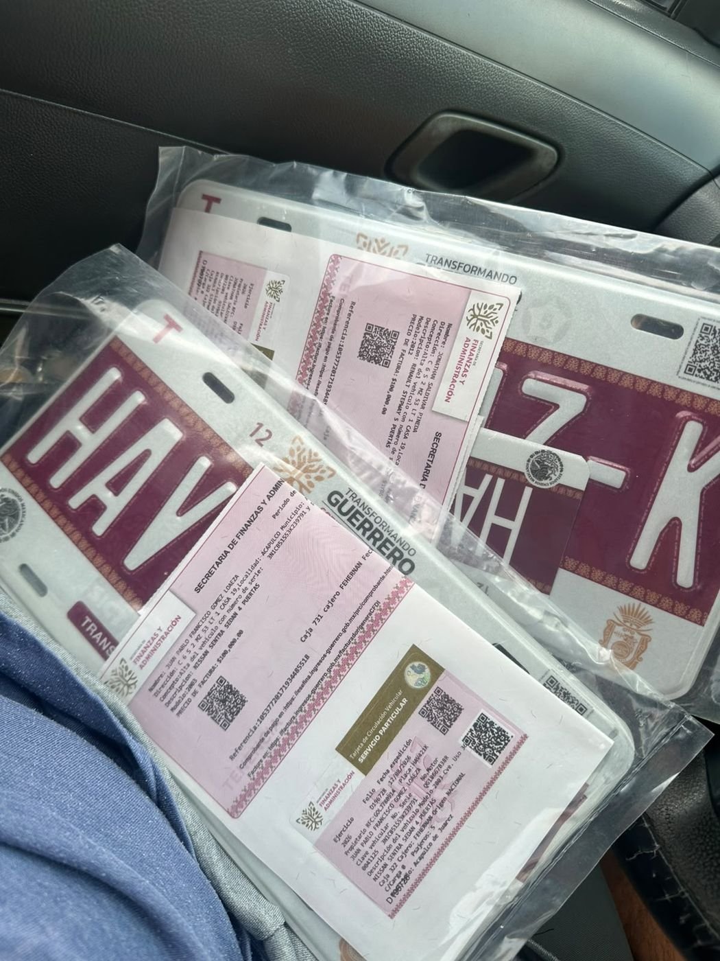 Juego de Placas Oficiales